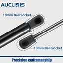 C1615046 ML31-20 7.5 inch 20lb/89N Gas Strut Shock Spring Lift Support for Sentry Safe Replacement Parts RV Camper Overhead Cabinet Lid Sentrysafe Door Tool Box, C16-15045, Set of 2 by AUCLIDIS