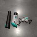 Litheli 20V Cordless Leaf Blower 350 CFM 85 MPH, Variable Speeds Electric Leaf Blower Battery Powered for Blowing Leaves, Dust, Snow, 4.0 Ah Battery & Fast Charger Included (Multi)