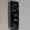 FITRELL 5 Pack Ankle Running Socks for Men and Women Low Cut Cushioned No Show Athletic Sports Compression, Shoe Size 9-12, New Black