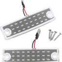 X AUTOHAUX 2pcs LED License Plate Light Lamp Assembly for Toyota 4Runner 1996-2022 for Toyota Sequoia 2001-2022 6000K White