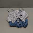 Eomenie Women's One Piece Swimsuits Tummy Control Cutout High Waisted Bathing Suit Wrap Tie Back 1 Piece Swimsuit (Large)