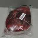 FAVE Red Wigs for Women Mermaid Waves Synthetic Wig 28 Inches Middle Part Long Wavy Red Wig Natural Looking Heat Resistant Wig for Daily Party Use