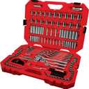 CRAFTSMAN Socket Set, 159 Piece Socket Wrench Set Mechanics Tools 1/4-in., 3/8-in., and 1/2-in(, 6 Point and 12 Point (CMMT12125)