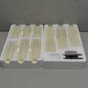 Vinkor Flameless Candles Battery Operated Candles Real Wax Pillar LED Candles with 10-Key Remote and Cycling 24 Hours Timer (Ivory 4" 5" 6" 7" 8" 9")