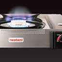 Iwatani 35FW Single-Burner Butane Portable Cooktop Indoor & Outdoor Cooking Stove Medium