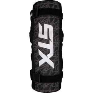 STX Stallion 75 Lacrosse Arm Pads, Pair (XX Small, Black/Grey)