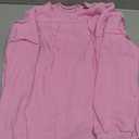 Womens Waffle Knit Tops 2025 Oversized Long Sleeve Crewneck Shirts Business Casual Blouses Basic Shirts, Size M