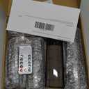 kakoya Flameless LED Candles with Timer 5 Pc Flickering Flameless Candles for Romantic Ambiance and Home Decoration Stable Acrylic Shell, with Embedded Star String，Battery Operated Candles (Grey）