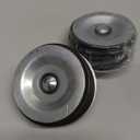 5" Sewer Cleanout Cap, Sewer Drain Plug with Galvanized Screw and Wing Nut, Outside Sewer Pipe Plug Fit for Most Pipe Sink Pool, 2 Pack