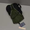 IECOii Extra Warm Dog Coat Reflective Adjustable Winter Jacket with Buckle Fleece Turtleneck for Cold Weather, Soft for Dogs, Army Green, Small, Chest:12.6-16.5 in