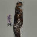 NOTICEME Clip in Hair Extensions for Women 22 Inch Long Wavy Synthetic Hair, 4PCS Thick Double Weft Natural Hairpieces Clip Ins (Brown Mixed Copper Highlights)