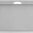 Griddle Replacement Top for Blackstone 36 Inch Griddle 4 Burner Gas Grill 1554 1825 2322 1984 2149 with Rear Grease System Cooking Station, Powder Coated Steel Flat Top Grill Replacement Part