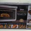 Ninja Air Fryer & Toaster Oven Combo | 10-in-1 Prestige Smart XL Countertop Oven | Bake up to 20 Cookies, Fit up to a 12lb Turkey | Pizza, Toast, Bake, Dehydrate | 1800 Watt | Stainless Steel | DT501
