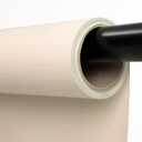 Kate Seamless Paper Backdrop for Photography Beige Cream Backdrop Paper (106.8''x32.8' Ivorine)