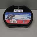 Snow Chains for Car Tires Manual Tightening, Universal Adjustable Emergency Portable Tire Chains, Suitable for Commuter Car and SUV, Set of 2 (KN100)