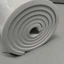 AMZQNART EVA Foam 10mm, Cosplay Foam Roll 16 x 59in (6.5sqft) White, Suitable for Large Foam Cosplay Modeling, DIY Projects, Crafts, Ultra High Density 90 kg/m3.