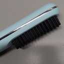 Go Brush Pro, 2026 Cordless Hair Straightener Brush 3 Adjustable Temperature Portable USB Charging Straightener Suitable for All Hair Types (Blue)