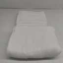 Threadmill Luxury Cotton Blanket for King Size Bed | All-Seasons Breathable Oeko TEX 100% Cotton King Size Blanket | Cozy Soft Thermal fits California King Size Bed 106 x92 inches | White