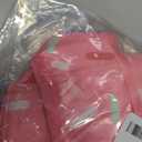 Kuoser Dog Surgery Suit, Comfy Dog Recovery Suit Female Doggie Onesie for Surgery, Post Op Protective Onesie, Soft E-Collar Alternative for Cats & Puppies, PinkRibbon XS (XS (Back:8.3-11.4'', Weight:4-7 LB))