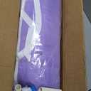 Baby Playpen with Mat 64"x64" - Playpen for Babies and Toddlers with Mat for Apartment - Play Yard with mat Included - Soft Breathable Mesh - All-Wrapped Sponge Play Pen with Handle & Bag (Purple)