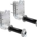 TENGBASE Boat Lift Wheel Kit, Adjustable Heavy Duty Wheel Bracket for Easy Move