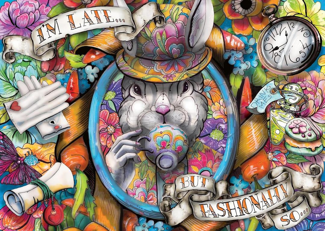 Ravensburger Fashionably Late 1000 Piece Puzzle for Adults