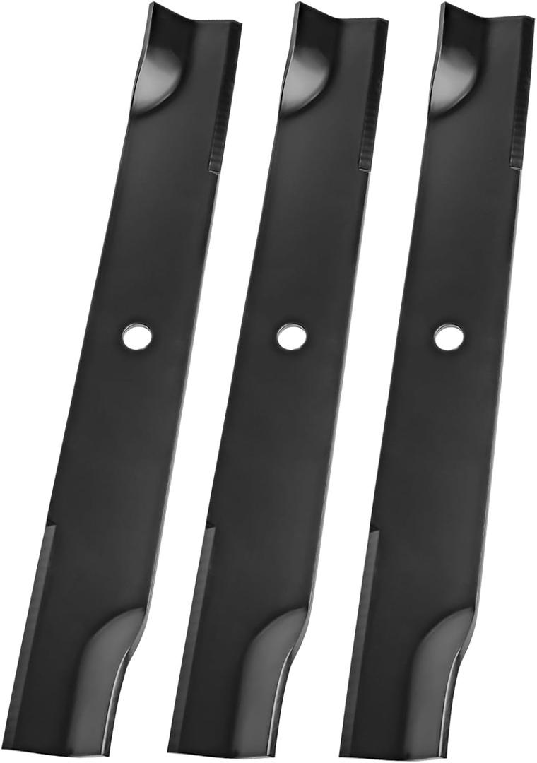 02961700 High Lift Mower Blades, Compatible with A riens Gra vely 54" Deck, 70763400 Replacement Compatible with A riens Zoom XL/ Gra vely ZTXL 2554 ZTXL 2448 ZTXL 2548 ZTXL 48" Zero Turn Mowers