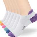 ATBITER Ankle Socks Womens and Men Thin Athletic Running Low Cut No Show Socks With Heel Tab 6-12 Pairs