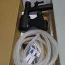 QZQ Aquarium Gravel Cleaner [2026 Edition] Vacuum Fish Tank Vacuum Cleaner Tools for Aquarium Water Changer with Aquarium Thermometers Fish Net kit Use for Fish Tank Cleaning Gravel and Sand