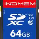 64GB SD Card, High Speed up to 90M/S, C10/U3/V30, SDXC UHS-I Memory Cards, Full HD & 4K Video Compatible with Digital Camera, HD Camcorders, DSLR and PC, 64GB(1pc)
