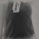 Deisy Dee ONLY Chair Cover Stretch Chair Slipcover Covers for Guest Reception Arm Chair (Black)