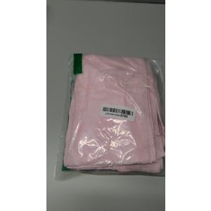 Breling 2 Pcs Christmas Hand Towels Pink Santa Claus Bathroom Decorative Towels 100% Cotton Absorbent Jacquard Weave Bath Decor Winter Holiday Bathroom Decor Xmas Gifts 13.7''x29.5''