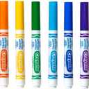 Crayola Broad Line Markers (12 Count), Washable Markers for Kids, Assorted Colors, Arts & Crafts Supplies, For Coloring Books & Art Projects, Ages 3+