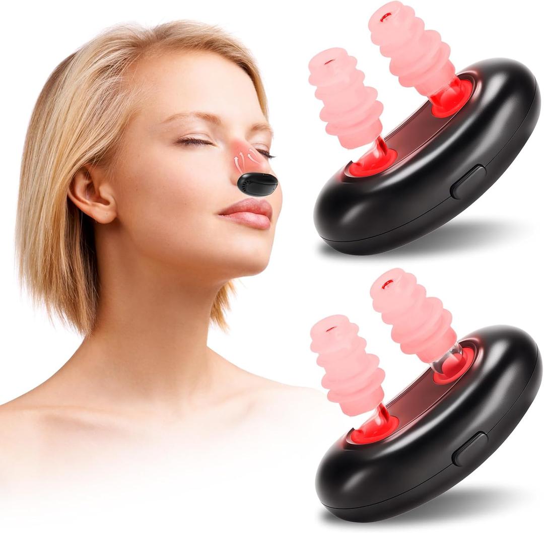 Colds Red Light Nasal Therapy Device, Red Light Nasal Therapy Instrument Red Light Nasal Therapy for Nose, Nasal Soothing Device (2PCS-XL)