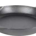 Lodge Seasoned Cast Iron Skillet - PFAS-Free, Non-Toxic Cookware - Use with an Oven, Stove, Grill, or Campfire - Naturally Non-Stick & Oven Safe - 10.25 Inches
