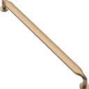 Alzassbg 6 Pack Champagne Bronze Cabinet Handles, 7-1/2 Inch(192mm) Hole Centers Arch Modern Cabinet Pulls Kitchen Cabinets Hardware for Cabinets and Drawers AL3503TGP