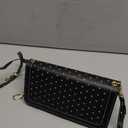 Asuwish Phone Case for Samsung Galaxy A15 5G/4G Zipper Wallet Detachable Magnetic Cell Cover with Tempered Glass Screen Protector Crossbody Strap Bling Flip Credit Card Holder A 15 G5 15A Women Black