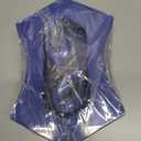 2PCS Propane Tank Holder, Propane Tank Mount, Quality ABS Gas Cylinder Holder with Screws and Safety Chain Supported 4"-12", Suitable for All Kinds of Gas cylinders (Blue)