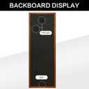 12x36 Poster Frame, 12x36 Panoramic Picture Frame, Solid Wood Poster Frame-Horizontal and Vertical Wall Hanging for Home, Exhibition, Caffe(Brown)