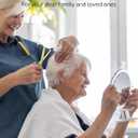 Hair Thinning Scissors Cutting Teeth Shears Professional Barber ULG Hairdressing Texturizing Salon Razor Edge Scissor Japanese Stainless Steel with Detachable Finger Ring 6.5 inch, Gold