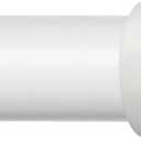 Briofox white Curtain Rods for Windows 28 To 48 Inch Heavy Duty Modern End Cap 1 Inch Curtain Rods Adjustable Decorative Drapery Rod for Home,Office,Apartment,Farmhouse