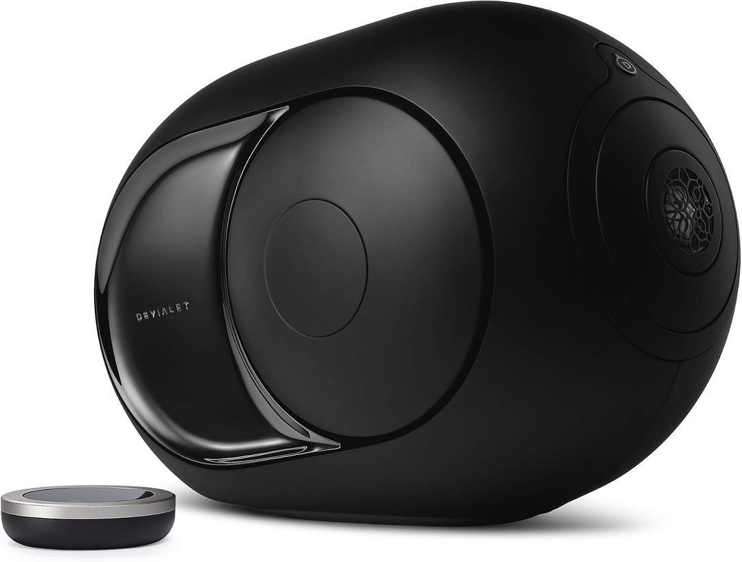 Devialet Phantom I 108dB - High-Fidelity Wireless Speaker - Dark Chrome | Implosive Soundstage - Zero Distortion - Customizable Audio - Premium Home Theater System - Audiophile Grade Listening