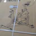 DMASUN Exercise Bike, Silent Magnetic Resistance Stationary Bike for Home with 330 LBS Capacity, Pedals with Anti-loosening Nuts, Indoor Bike with Comfortable Seat Cushion, Digital Display