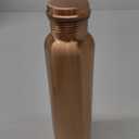 Pure Copper Water Bottle for Perfect Ayurvedic Copper Vessel for Sports, Fitness, Yoga, Natural Health Benefits-1000 ML 32 Oz Leak Proof Joint Free (Pack of 1)