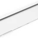 Richboom Computer Keyboard Stand Tilt PC Keyboard Stand Riser for Easy Ergonomic Typing, Acrylic Keyboard Tray Holder for Office Desk, Home, School, with Silicone Anti-Slip Case, Clear (17 x 5.5 x 1.5 IN)