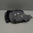 6 Pieces Kids Winter Hat Glove Scarf Sets Knitted Toddler Cap Beanie Touchscreen Mitten Neck Warmer for Boys Girls 5-14 Years (Black,gray)