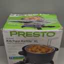 Presto 06009 10-Quart Kitchen Kettle XL Multi-Cooker, Steamer and Deep Fryer, Black