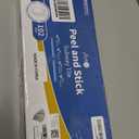 Art3d 102-Piece Peel and Stick Tile Backsplash for Kitchen Bathroom, 3in. x 6in. Stick on Subway Tile Distressed Wood Plank