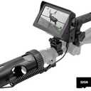 DIY 720p Digital Video Recording Hunting Night Vision Rifle Scope Monocular Camera VCR with LCD Display, 850nm Infrared IR Flashlight and 32G MicroSD Card for Tactical Hunting (Battery NOT Included)