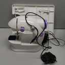 Portable Sewing Machine with Extension Table and Light, Mini Handheld Sewing Machine with Upgraded, Two Threads Double Speed Double Switches, Easy to Use for Kids, Beginners and DIY